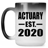 Actuary Established EST. 2020 - 15oz Color Changing Mug