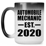 Automobile Mechanic Established EST. 2020 - 15oz Color Changing Mug
