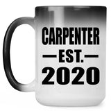 Carpenter Established EST. 2020 - 15oz Color Changing Mug