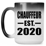 Chauffeur Established EST. 2020 - 15oz Color Changing Mug