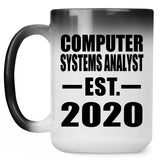 Computer Systems Analyst Established EST. 2020 - 15oz Color Changing Mug