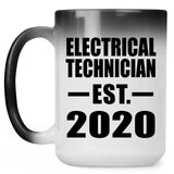Electrical Technician Established EST. 2020 - 15oz Color Changing Mug