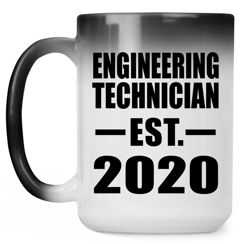 Engineering Technician Established EST. 2020 - 15oz Color Changing Mug