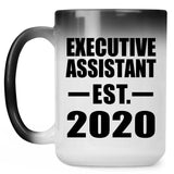 Executive Assistant Established EST. 2020 - 15oz Color Changing Mug