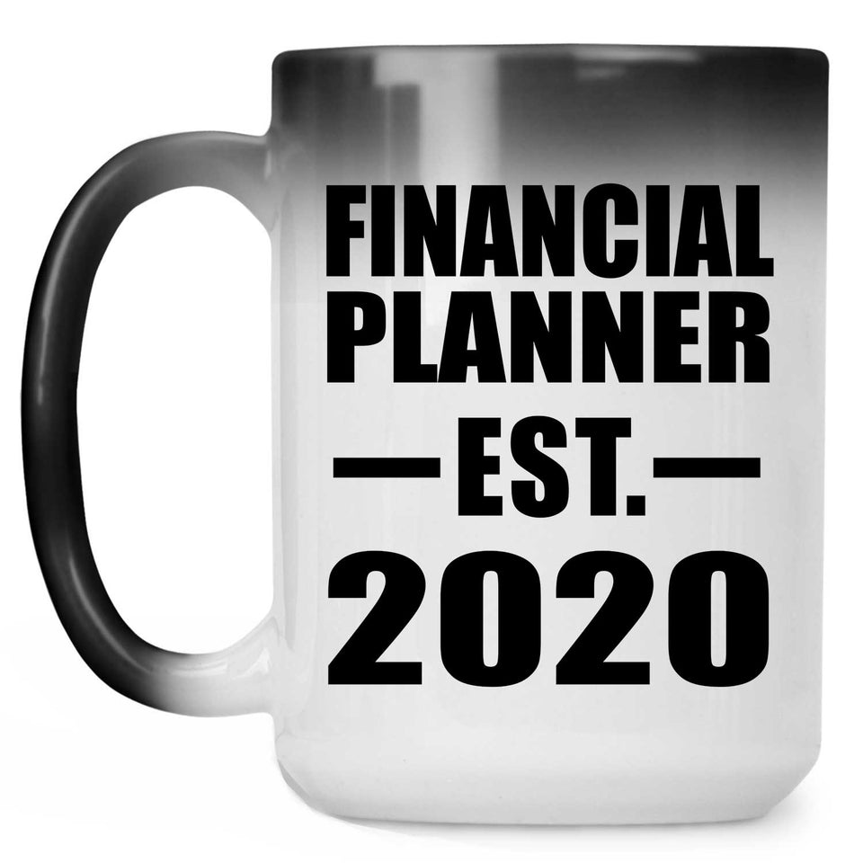 Financial Planner Established EST. 2020 - 15oz Color Changing Mug