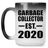 Garbage Collector Established EST. 2020 - 15oz Color Changing Mug