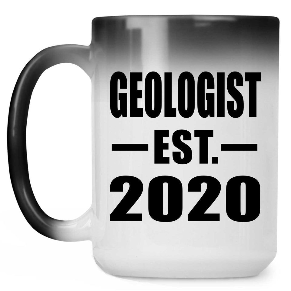 Geologist Established EST. 2020 - 15oz Color Changing Mug