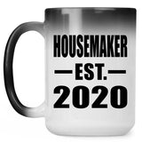 Housemaker Established EST. 2020 - 15oz Color Changing Mug
