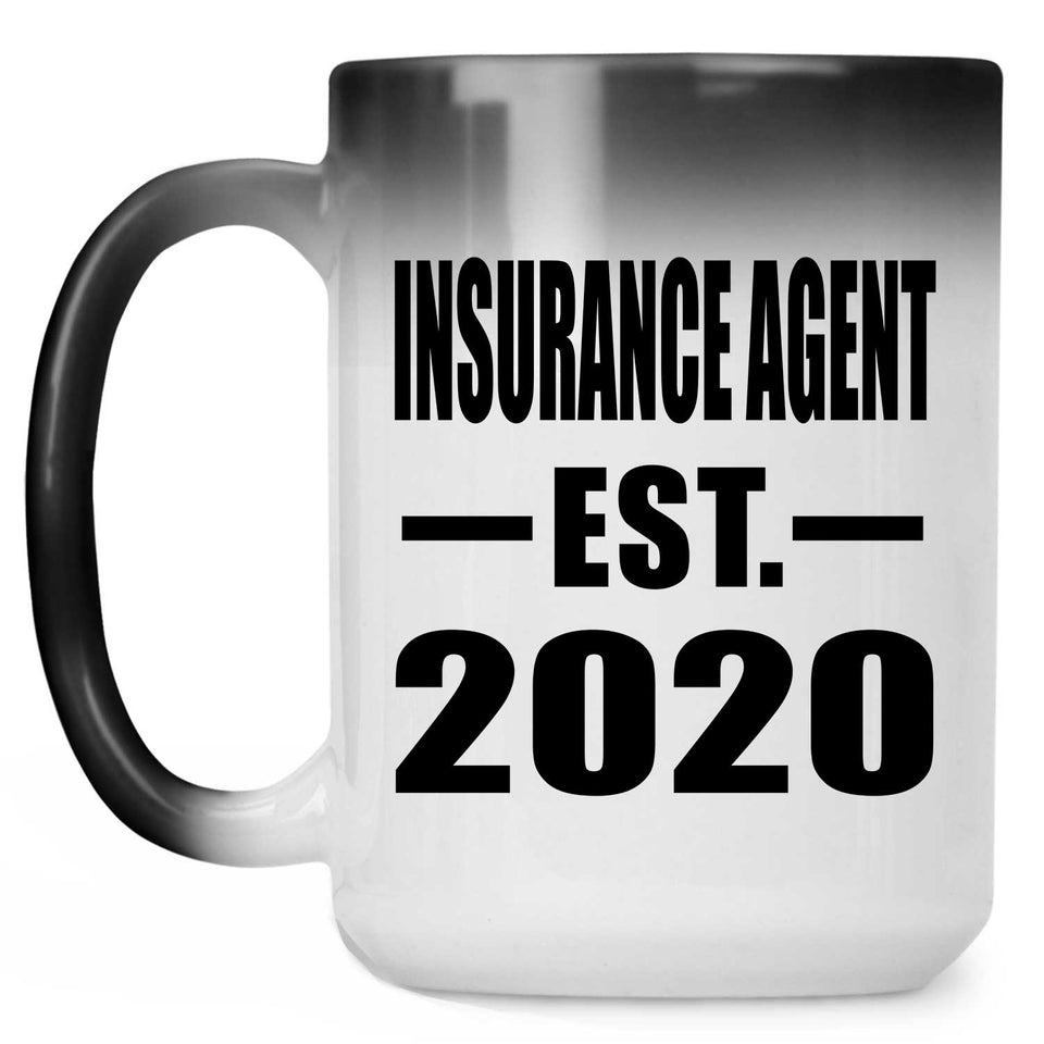 Insurance Agent Established EST. 2020 - 15oz Color Changing Mug