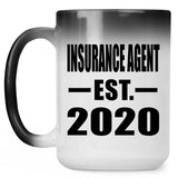 Insurance Agent Established EST. 2020 - 15oz Color Changing Mug
