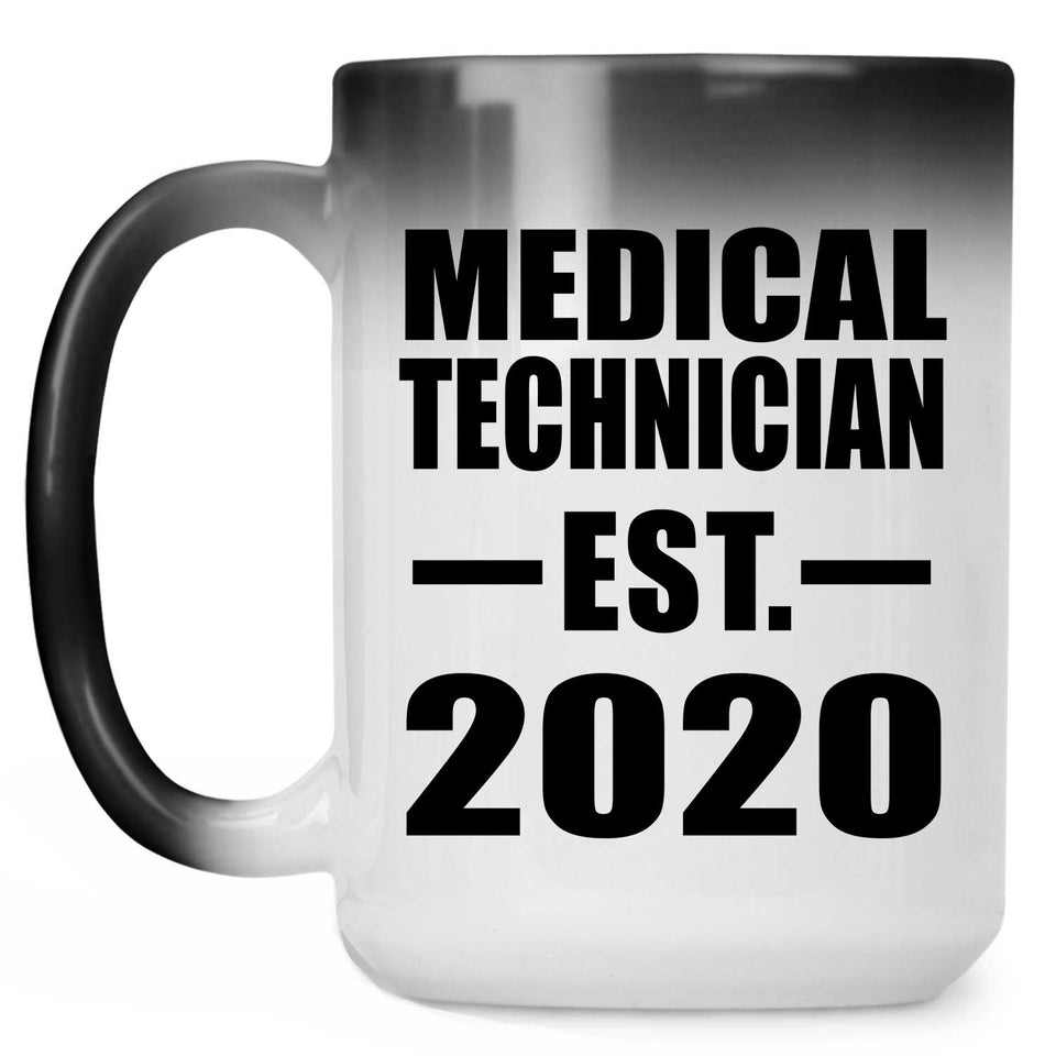 Medical Technician Established EST. 2020 - 15oz Color Changing Mug