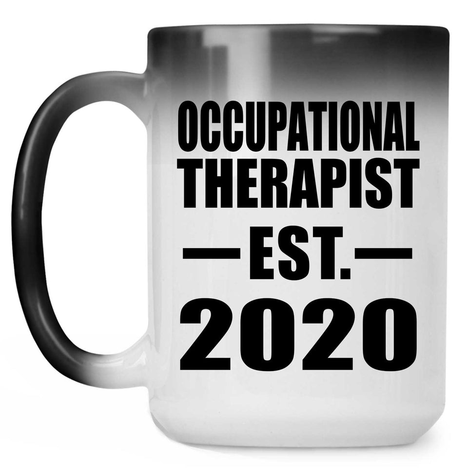 Occupational Therapist Established EST. 2020 - 15oz Color Changing Mug