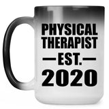 Physical Therapist Established EST. 2020 - 15oz Color Changing Mug