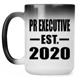 Pr Executive Established EST. 2020 - 15oz Color Changing Mug