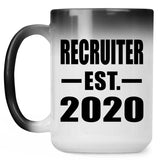 Recruiter Established EST. 2020 - 15oz Color Changing Mug