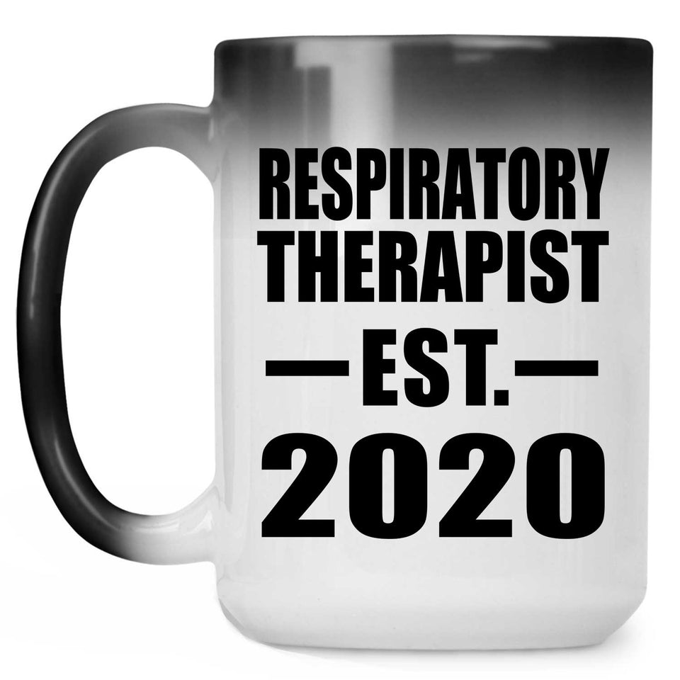 Respiratory Therapist Established EST. 2020 - 15oz Color Changing Mug