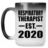 Respiratory Therapist Established EST. 2020 - 15oz Color Changing Mug