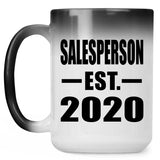 Salesperson Established EST. 2020 - 15oz Color Changing Mug