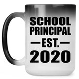 School Principal Established EST. 2020 - 15oz Color Changing Mug