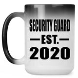 Security Guard Established EST. 2020 - 15oz Color Changing Mug