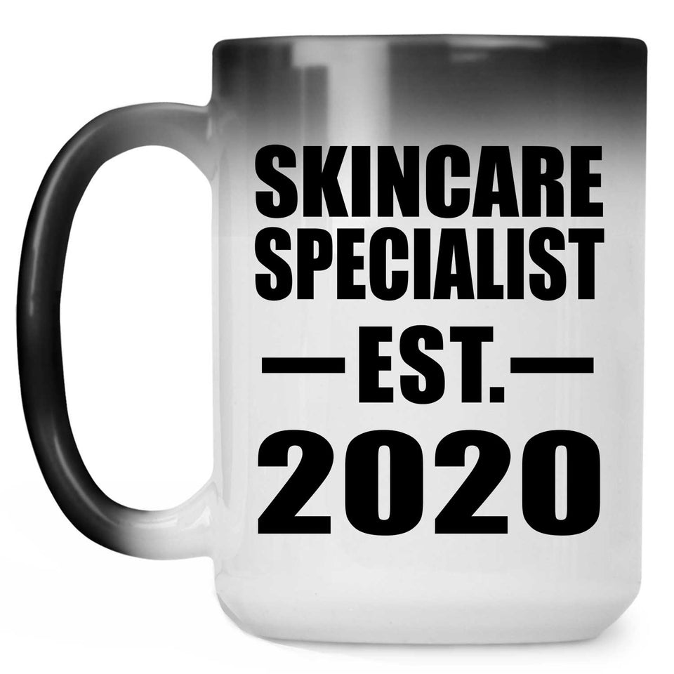 Skincare Specialist Established EST. 2020 - 15oz Color Changing Mug