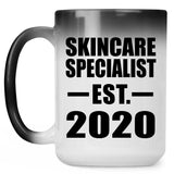 Skincare Specialist Established EST. 2020 - 15oz Color Changing Mug