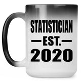 Statistician Established EST. 2020 - 15oz Color Changing Mug
