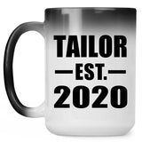 Tailor Established EST. 2020 - 15oz Color Changing Mug