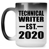 Technical Writer Established EST. 2020 - 15oz Color Changing Mug