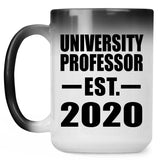 University Professor Established EST. 2020 - 15oz Color Changing Mug