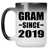 Gram Since 2019 - 15oz Color Changing Mug