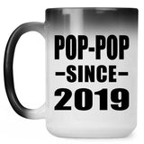 Pop-Pop Since 2019 - 15oz Color Changing Mug