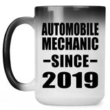 Automobile Mechanic Since 2019 - 15oz Color Changing Mug