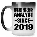 Market Research Analyst Since 2019 - 15oz Color Changing Mug