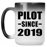 Pilot Since 2019 - 15oz Color Changing Mug