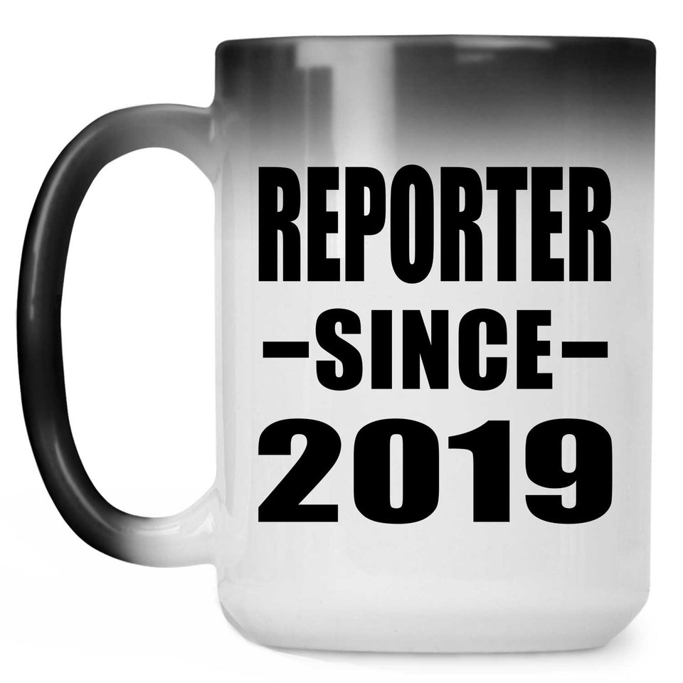 Reporter Since 2019 - 15oz Color Changing Mug
