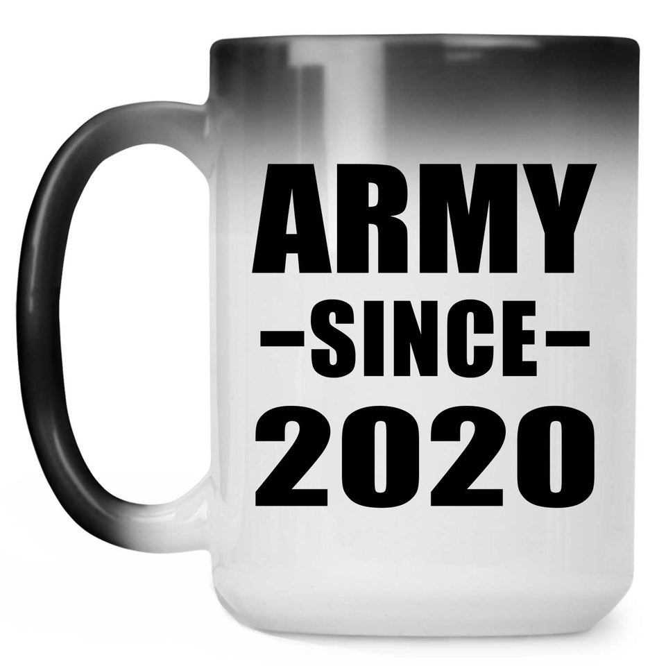Army Since 2020 - 15oz Color Changing Mug