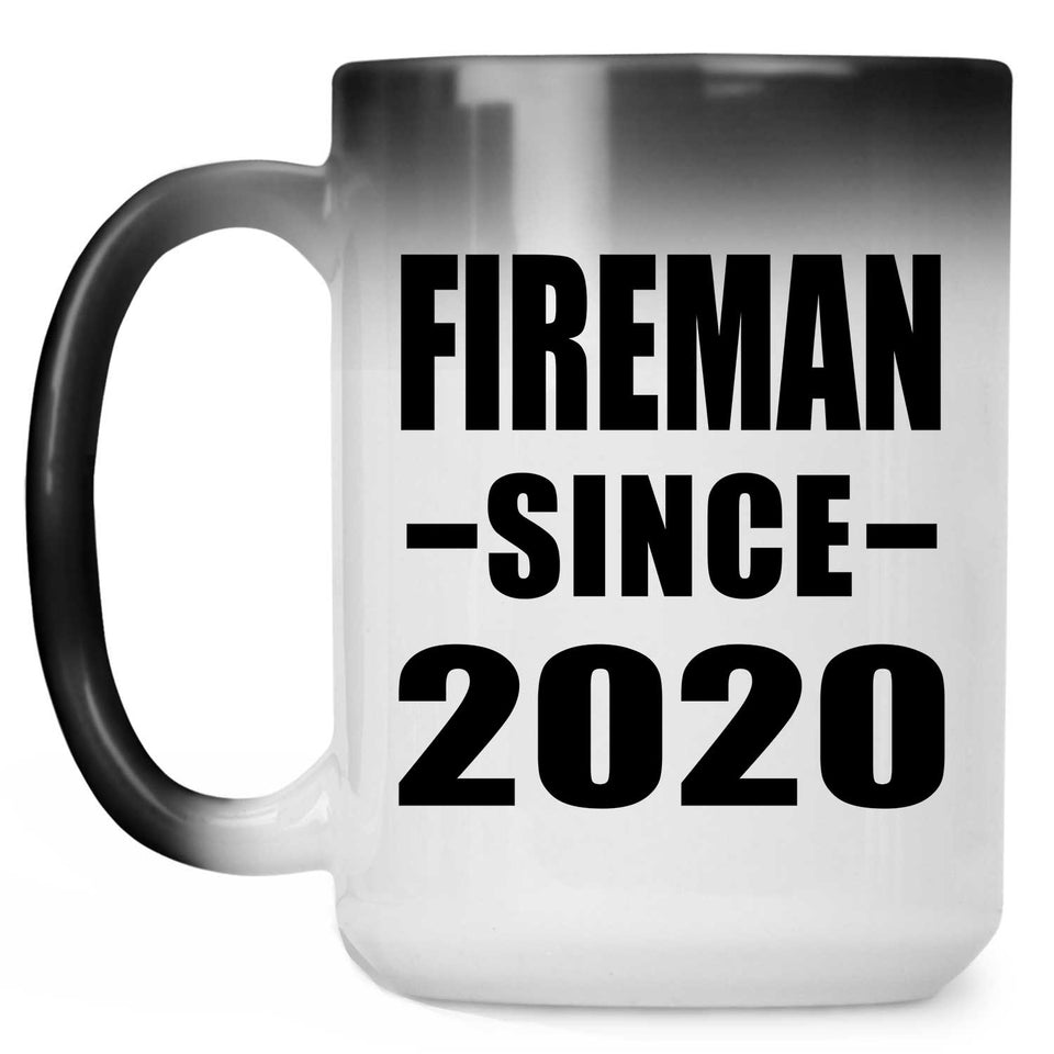Fireman Since 2020 - 15oz Color Changing Mug