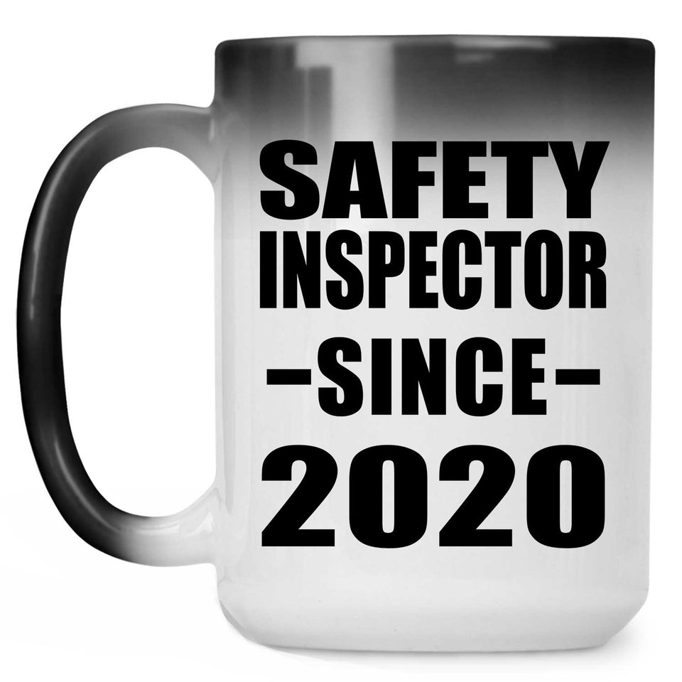 Safety Inspector Since 2020 - 15oz Color Changing Mug