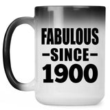 124th Birthday Fabulous Since 1900 - 15oz Color Changing Mug