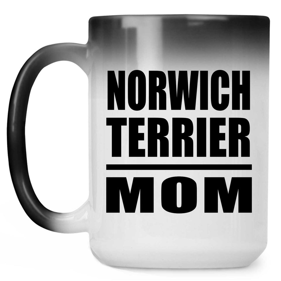 Norwich Terrier Mom - 15oz Color Changing Mug