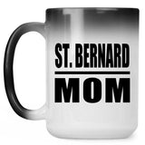 St. Bernard Mom - 15oz Color Changing Mug