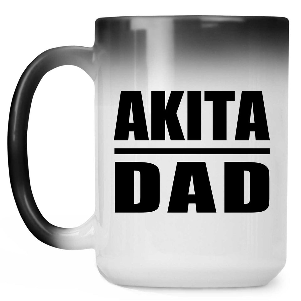 Akita Dad - 15oz Color Changing Mug