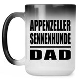 Appenzeller Sennenhunde Dad - 15oz Color Changing Mug