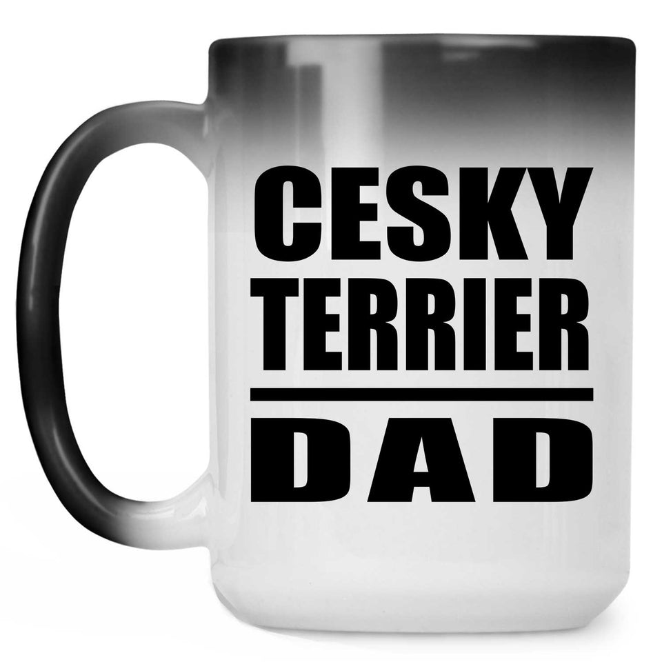 Cesky Terrier Dad - 15oz Color Changing Mug