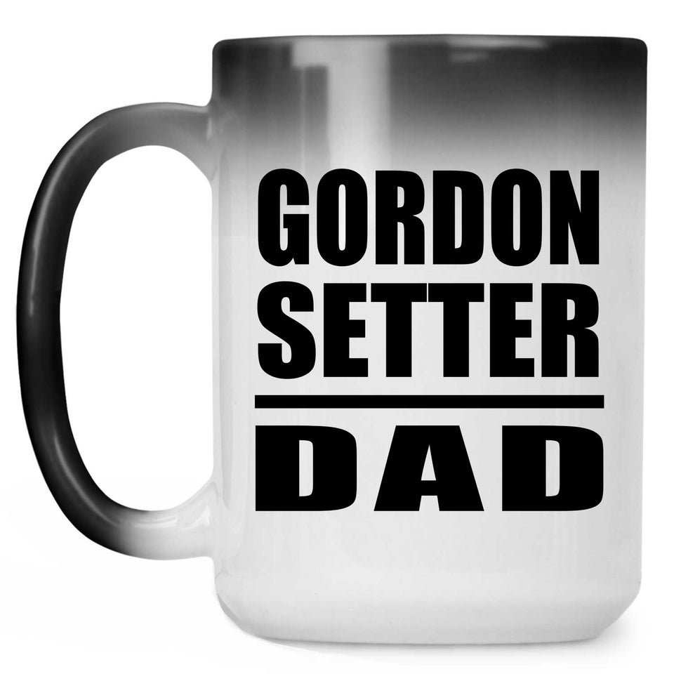 Gordon Setter Dad - 15oz Color Changing Mug