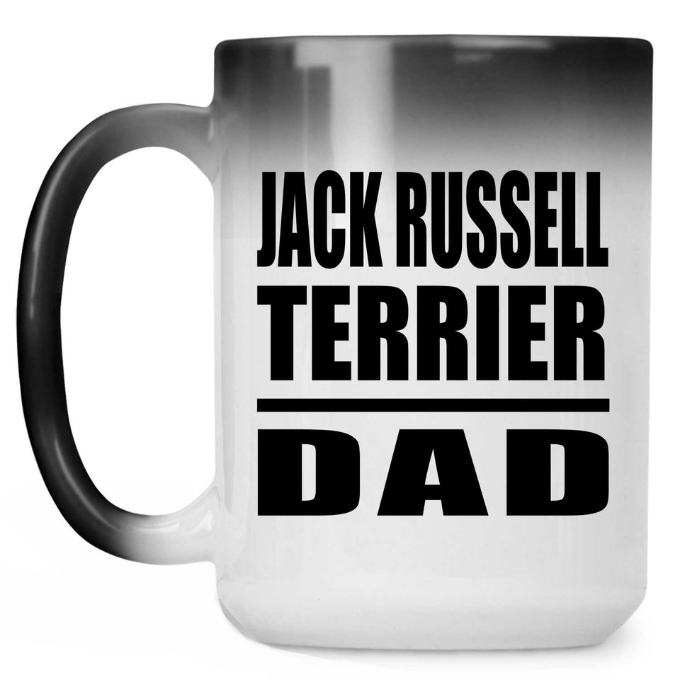 Jack Russell Terrier Dad - 15oz Color Changing Mug