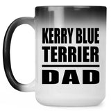 Kerry Blue Terrier Dad - 15oz Color Changing Mug