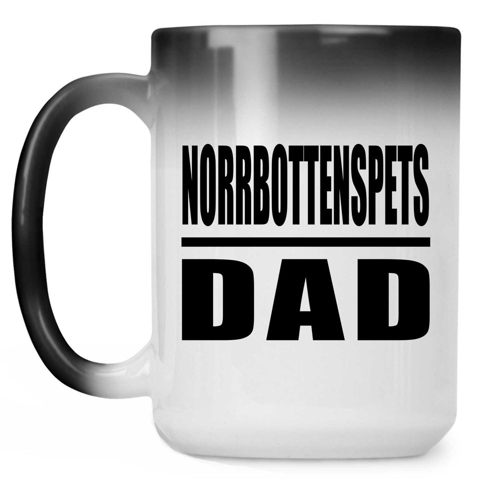 Norrbottenspets Dad - 15oz Color Changing Mug