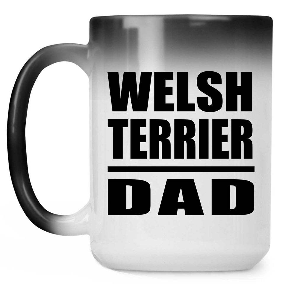 Welsh Terrier Dad - 15oz Color Changing Mug